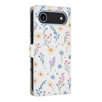 iPhone Air Rhombisk Blomsterpung - farverige blomster