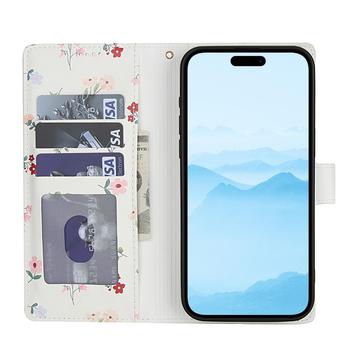 iPhone Air Rhombisk Blomsterpung - Roser