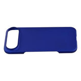 iPhone Air Gummibelagt Plastik Cover - Blå