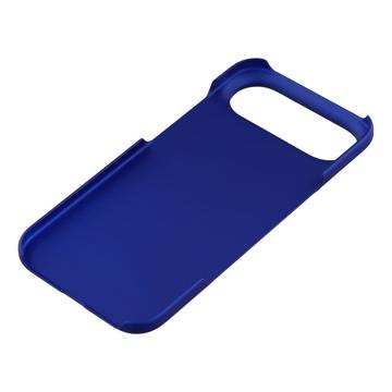 iPhone Air Gummibelagt Plastik Cover - Blå