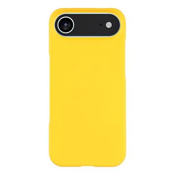 iPhone Air Gummibelagt Plastik Cover - Gul