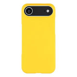 iPhone Air Gummibelagt Plastik Cover - Gul