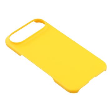 iPhone Air Gummibelagt Plastik Cover - Gul