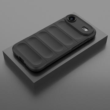 iPhone Air Rugged TPU Cover - Sort