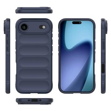 iPhone Air Rugged TPU Cover - Mørkeblå