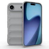 iPhone Air Rugged TPU Cover - Lysegrå