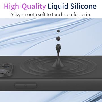 iPhone Air Stødsikkert Silikone Cover - lilla