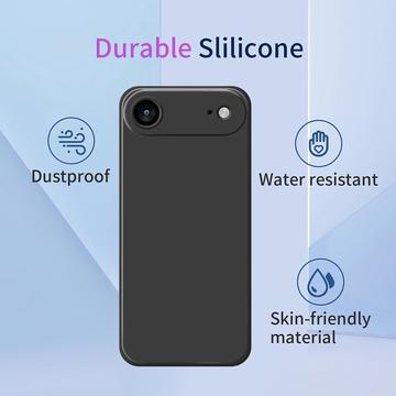 iPhone Air Stødsikkert Silikone Cover - lilla