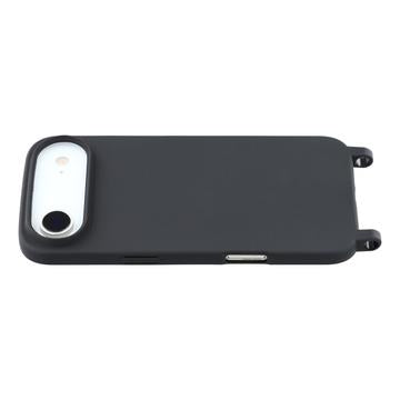 iPhone Air TPU Cover med Nøglesnor - Sort