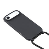 iPhone Air TPU Cover med Nøglesnor - Sort