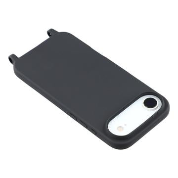 iPhone Air TPU Cover med Nøglesnor - Sort
