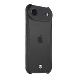 iPhone Air Tactical Quantum Stealth Cover med forstærkede hjørner - klar / sort