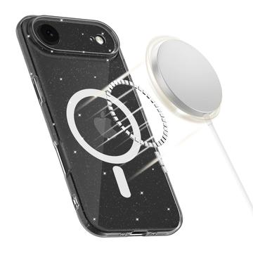 iPhone Air Tech-Protect FlexAir Glitter MagSafe TPU Cover - Gennemsigtig