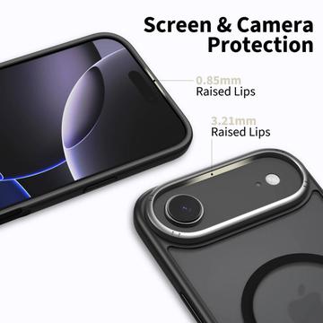 iPhone Air Tech-Protect MagEdge Cover - MagSafe-kompatibel - mat sort / gunmetal