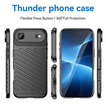iPhone Air Thunder Series TPU Cover - Sort