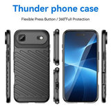 iPhone Air Thunder Series TPU Cover - Sort