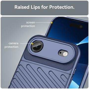 iPhone Air Thunder Series TPU Cover - Blå