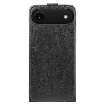 iPhone Air Vertikal Flip Etui med Kortholder - Sort