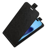 iPhone Air Vertikal Flip Etui med Kortholder - Sort
