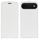 iPhone Air Vertikal Flip Etui med Kortholder - Hvid