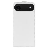 iPhone Air Vertikal Flip Etui med Kortholder - Hvid