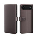 iPhone Air Læderpung med Stativ - Brun