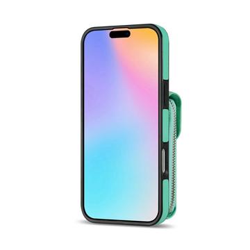iPhone 17 Alt-i-et cover med pung og rem - Mynte