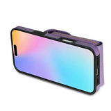 iPhone 17 Alt-i-et cover med pung og rem - Lilla