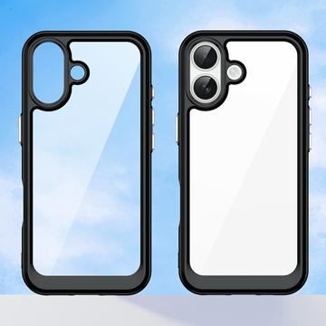 iPhone 17 Anti-Shock Hybrid Cover - Sort