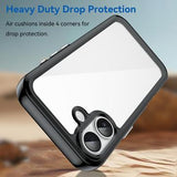 iPhone 17 Anti-Shock Hybrid Cover - Sort