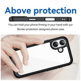 iPhone 17 Anti-Shock Hybrid Cover - Sort
