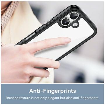 iPhone 17 Anti-Shock Hybrid Cover - Sort