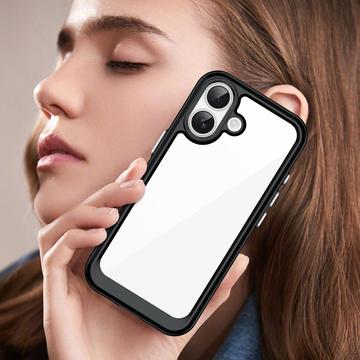 iPhone 17 Anti-Shock Hybrid Cover - Sort