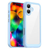 iPhone 17 Anti-Shock Hybrid Cover - Blå
