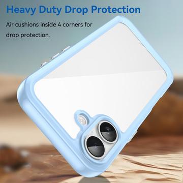 iPhone 17 Anti-Shock Hybrid Cover - Blå