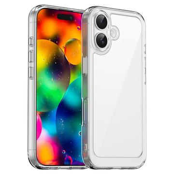iPhone 17 Anti-Shock Hybrid Cover - Gennemsigtig