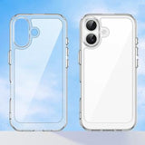iPhone 17 Anti-Shock Hybrid Cover - Gennemsigtig