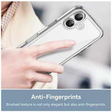 iPhone 17 Anti-Shock Hybrid Cover - Gennemsigtig
