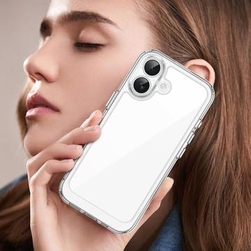 iPhone 17 Anti-Shock Hybrid Cover - Gennemsigtig