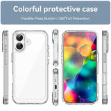 iPhone 17 Anti-Shock Hybrid Cover - Gennemsigtig