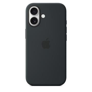 iPhone 17 Apple Silikone Cover med MagSafe MGF14ZM/A - Sort