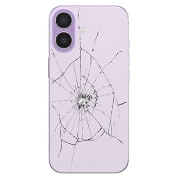 iPhone 17 Bagcover Reparation - kun glasset - Lyselilla