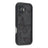 iPhone 17 TPU-cover med Sommerfugleprint - Sort