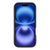 iPhone 17 TPU-cover med Sommerfugleprint - Gul / Sort