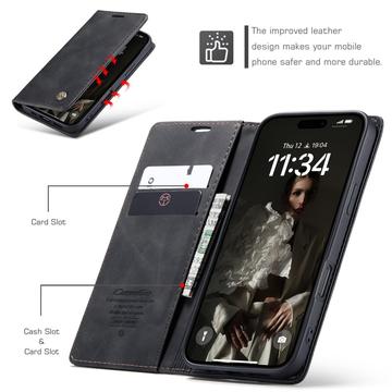 iPhone 17 Caseme 013 Series Pung - Sort