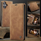 iPhone 17 Caseme 013 Series Pung - Brun