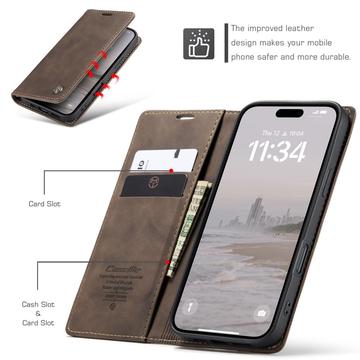iPhone 17 Caseme 013 Series Pung - Kaffe