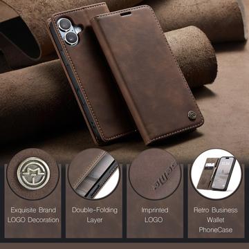 iPhone 17 Caseme 013 Series Pung - Kaffe