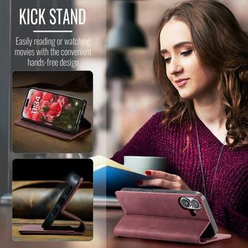 iPhone 17 Caseme 013 Series Pung - Vinrød