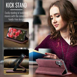iPhone 17 Caseme 013 Series Pung - Vinrød
